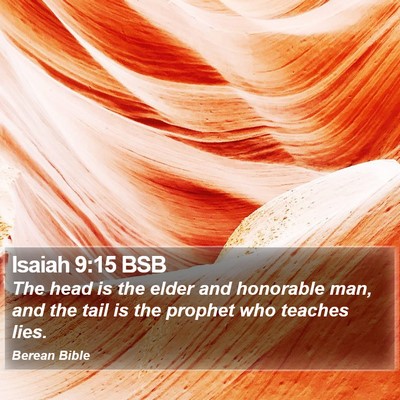 Isaiah 9:15 BSB Bible Verse Image