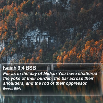 Isaiah 9:4 BSB Bible Verse Image