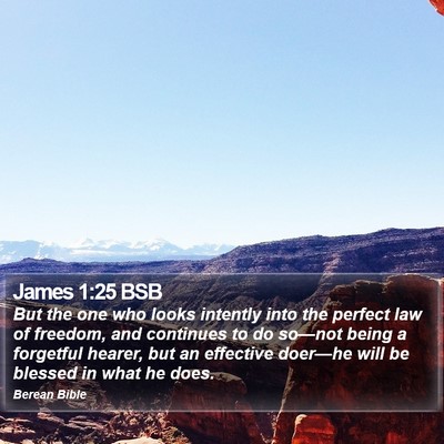 James 1:25 BSB Bible Verse Image