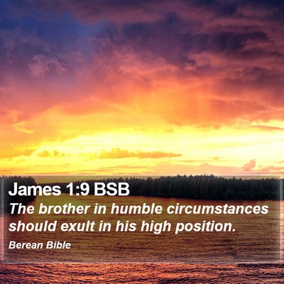 James 1:9 BSB Bible Verse Image