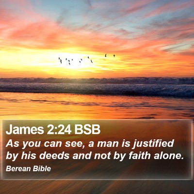 James 2:24 BSB Bible Verse Image
