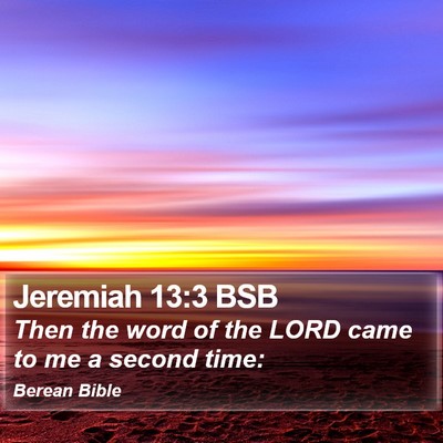 Jeremiah 13:3 BSB Bible Verse Image