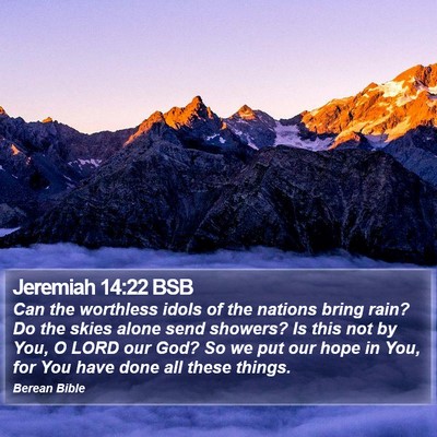 Jeremiah 14:22 BSB Bible Verse Image