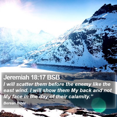 Jeremiah 18:17 BSB Bible Verse Image