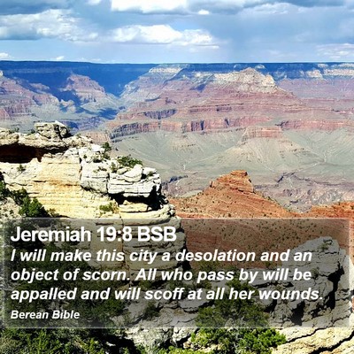 Jeremiah 19:8 BSB Bible Verse Image