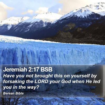 Jeremiah 2:17 BSB Bible Verse Image