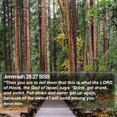 Jeremiah 25:27 BSB Bible Verse Image