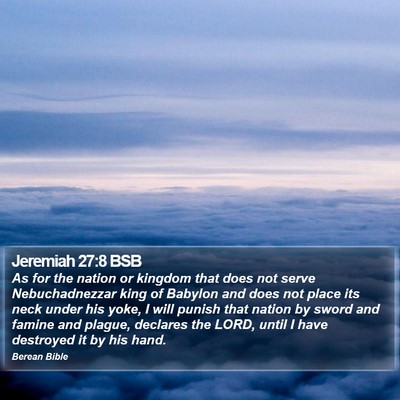 Jeremiah 27:8 BSB Bible Verse Image