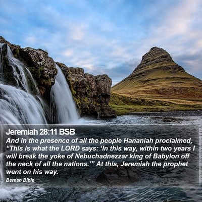 Jeremiah 28:11 BSB Bible Verse Image