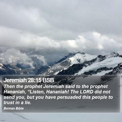 Jeremiah 28:15 BSB Bible Verse Image