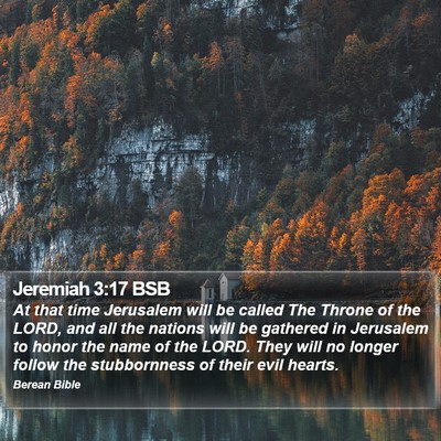 Jeremiah 3:17 BSB Bible Verse Image