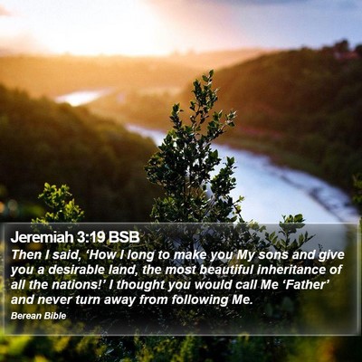 Jeremiah 3:19 BSB Bible Verse Image