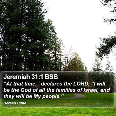 Jeremiah 31:1 BSB Bible Verse Image