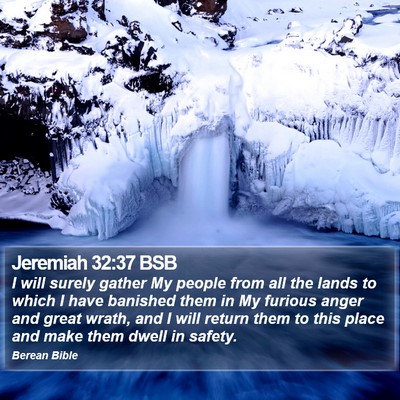 Jeremiah 32:37 BSB Bible Verse Image