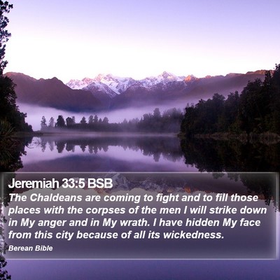 Jeremiah 33:5 BSB Bible Verse Image