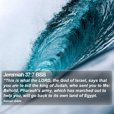 Jeremiah 37:7 BSB Bible Verse Image