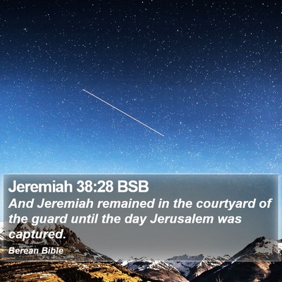 Jeremiah 38:28 BSB Bible Verse Image