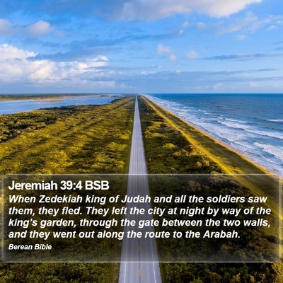 Jeremiah 39:4 BSB Bible Verse Image