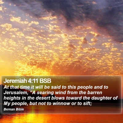 Jeremiah 4:11 BSB Bible Verse Image