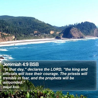 Jeremiah 4:9 BSB Bible Verse Image