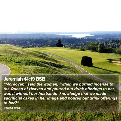 Jeremiah 44:19 BSB Bible Verse Image