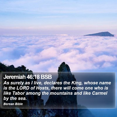 Jeremiah 46:18 BSB Bible Verse Image