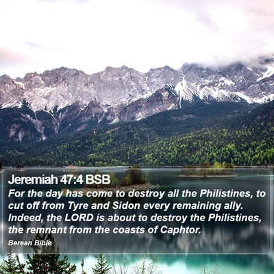Jeremiah 47:4 BSB Bible Verse Image