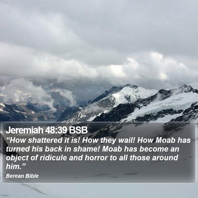 Jeremiah 48:39 BSB Bible Verse Image