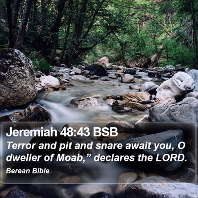 Jeremiah 48:43 BSB Bible Verse Image