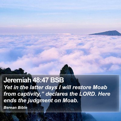 Jeremiah 48:47 BSB Bible Verse Image