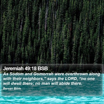 Jeremiah 49:18 BSB Bible Verse Image