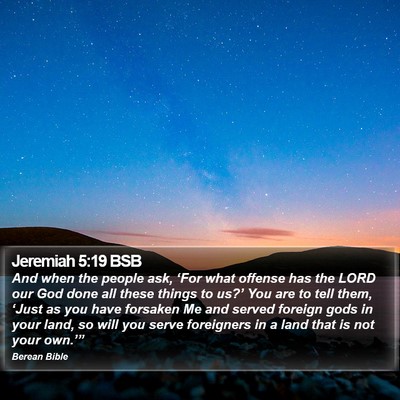 Jeremiah 5:19 BSB Bible Verse Image