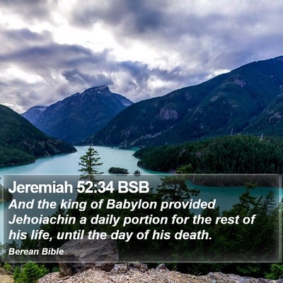 Jeremiah 52:34 BSB Bible Verse Image