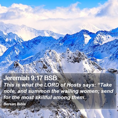 Jeremiah 9:17 BSB Bible Verse Image