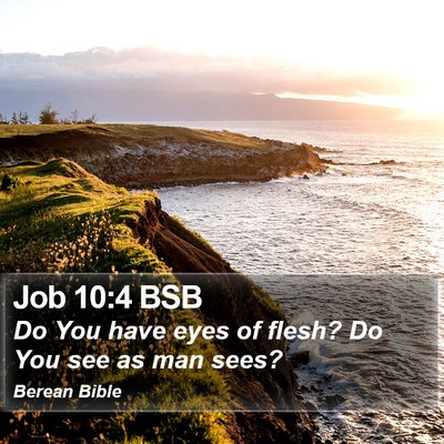 Job 10:4 BSB Bible Verse Image