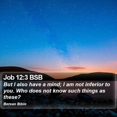 Job 12:3 BSB Bible Verse Image