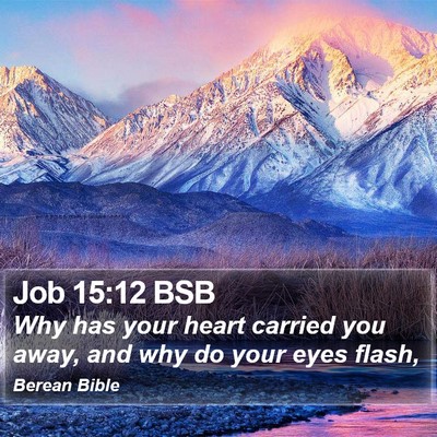 Job 15:12 BSB Bible Verse Image