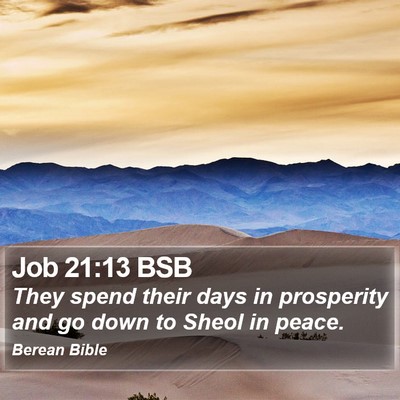 Job 21:13 BSB Bible Verse Image