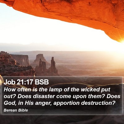 Job 21:17 BSB Bible Verse Image