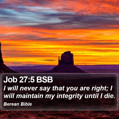 Job 27:5 BSB Bible Verse Image