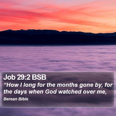 Job 29:2 BSB Bible Verse Image