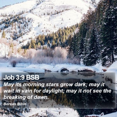 Job 3:9 BSB Bible Verse Image