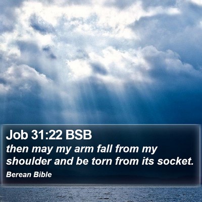 Job 31:22 BSB Bible Verse Image