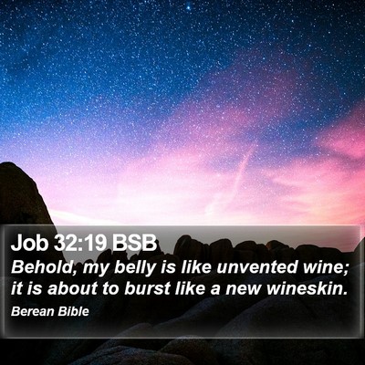 Job 32:19 BSB Bible Verse Image