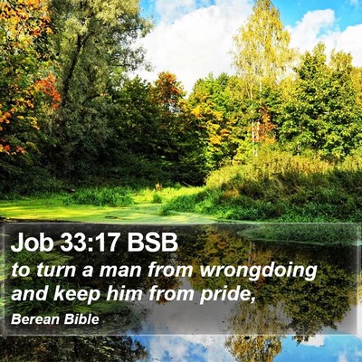 Job 33:17 BSB Bible Verse Image