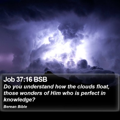 Job 37:16 BSB Bible Verse Image