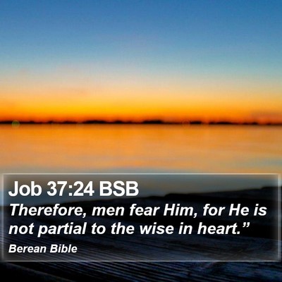 Job 37:24 BSB Bible Verse Image