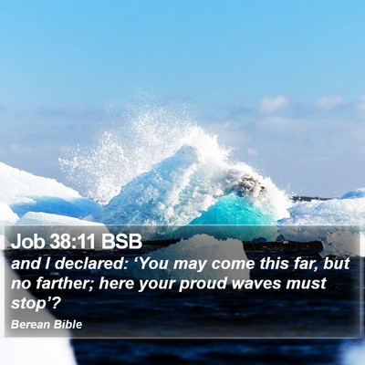 Job 38:11 BSB Bible Verse Image