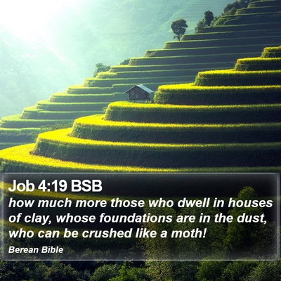 Job 4:19 BSB Bible Verse Image