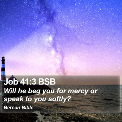 Job 41:3 BSB Bible Verse Image